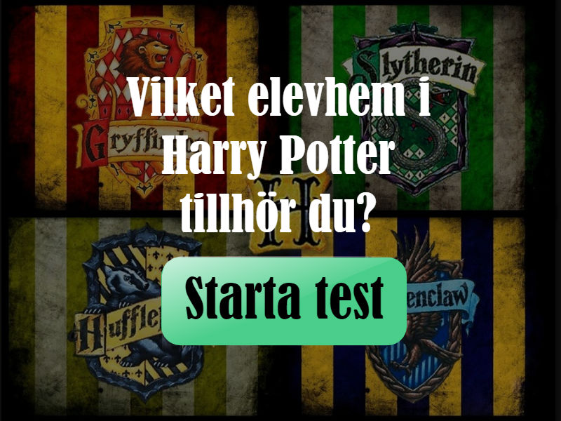 Harry Potter Test Vilket Elevhem
